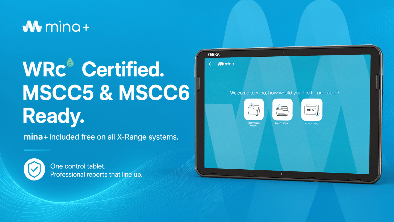 WRc Certified Reporting Has Arrived: Meet mina+